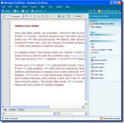 Windows Live Writer