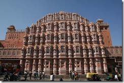 Jaipur, palác vetrov Hawa Mahal