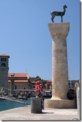 Rodos 2011, hlavné mesto Rodos, prístav Mandraki
