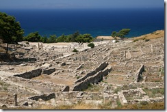 Rodos 2011, antické mesto Kamiros
