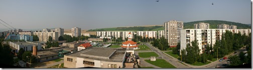 Panorama Centrum z balkona